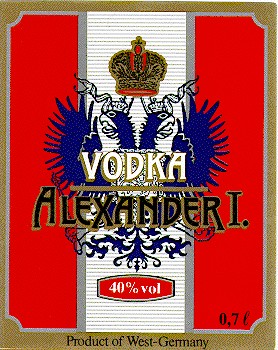 alexander I vodka