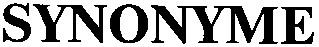 synonyme