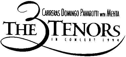 carreras domingo pavarotti with mehta the 3 tenors in concert 1994