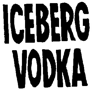 iceberg vodka