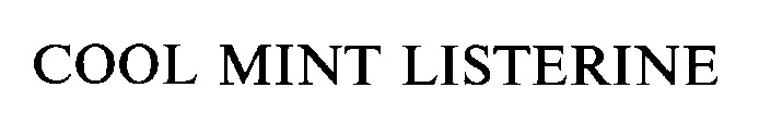 coll mint listerine