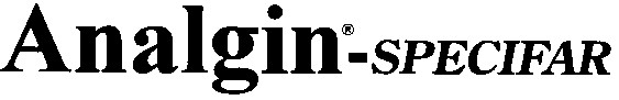 analgin-specifar analgin specifar
