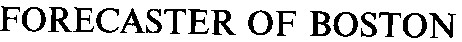 forecaster of boston
