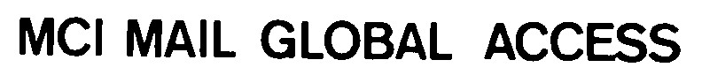 mci mail global access