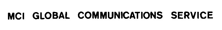 mci global communications service