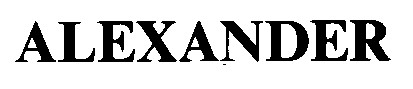 alexander