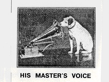 his master's voice