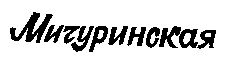 мичуринская
