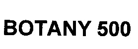 botany 500