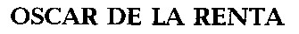 oscar de la renta