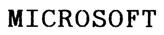 MICROSOFT