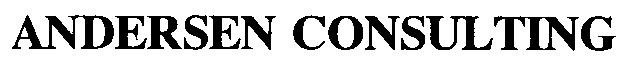ANDERSEN CONSULTING