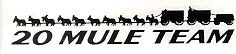 20 mule team