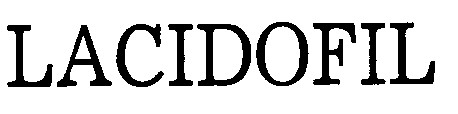 lacidofil