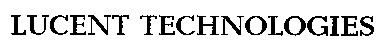 LUCENT TECHNOLOGIES