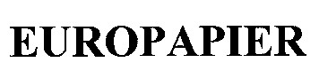 EUROPAPIER