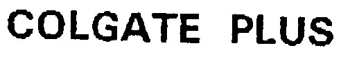 COLGATE PLUS