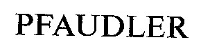 PFAUDLER