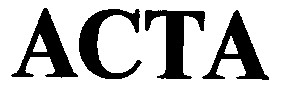 acta