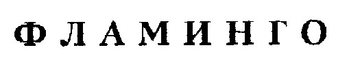 фламинго