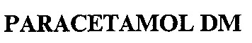 PARACETAMOL DM