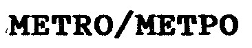 metro