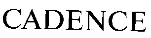 cadence