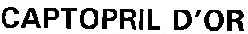 captopril d'or