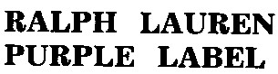 ralph lauren purple label
