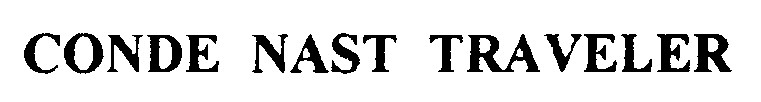 conde nast traveler