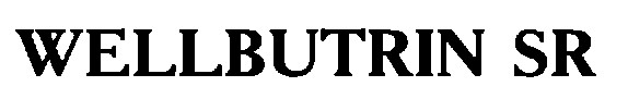 wellbutrin sr
