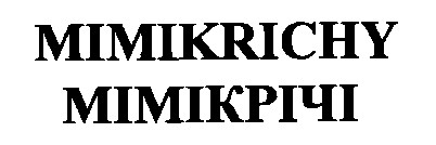 mimikrichy