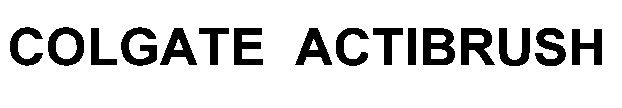 colgate actibrush