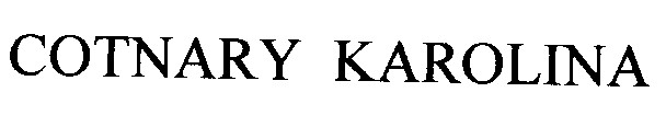 cotnary karolina
