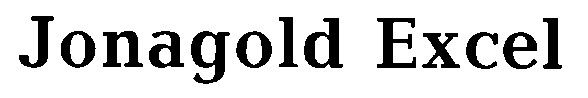 jonagold excel