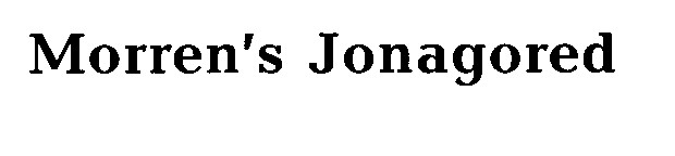 morren`s jonagored