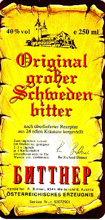 original grosser schweden bitter биттнер