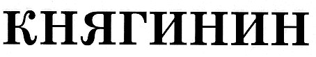 княгинин