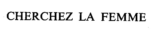 cherchez la femme