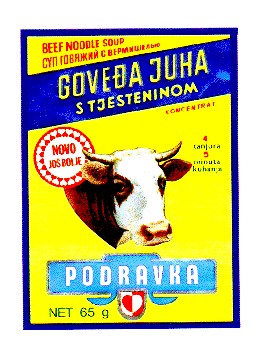 goveda juha s tjesteninom podravka суп говяжий с вермишелью