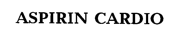 aspirin cardio