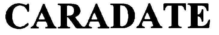 caradate