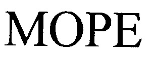 море mope