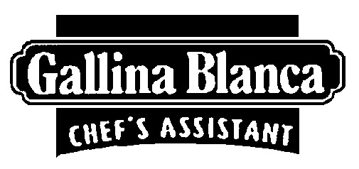 gallina blanca chef`s assistant