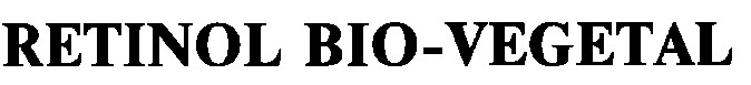 retinol bio vegetal