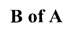 b of a