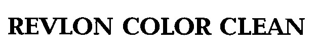revlon color clean