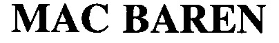 mac baren