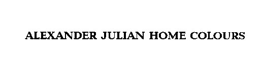 alexander julian home colours