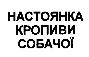 настоянка кропиви собачої